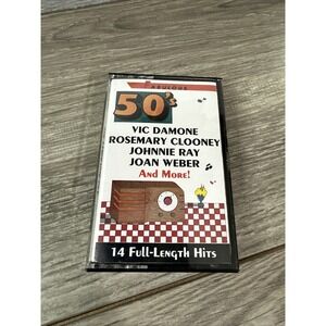 Fabulous 50's 14 Full Length Hits 1981 CBS Cassette Tape Stranger in Paradise